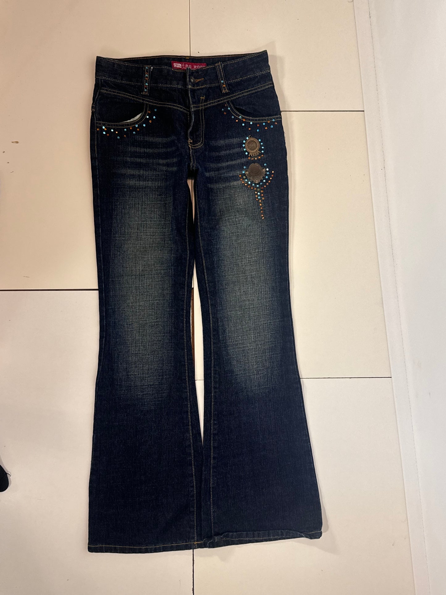 Lågmidjade jeans stl: XXS