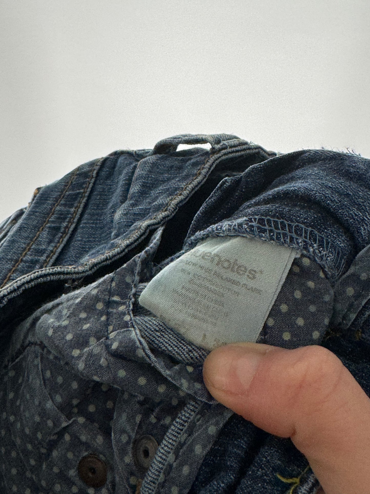 Lavlivede jeans str: XS