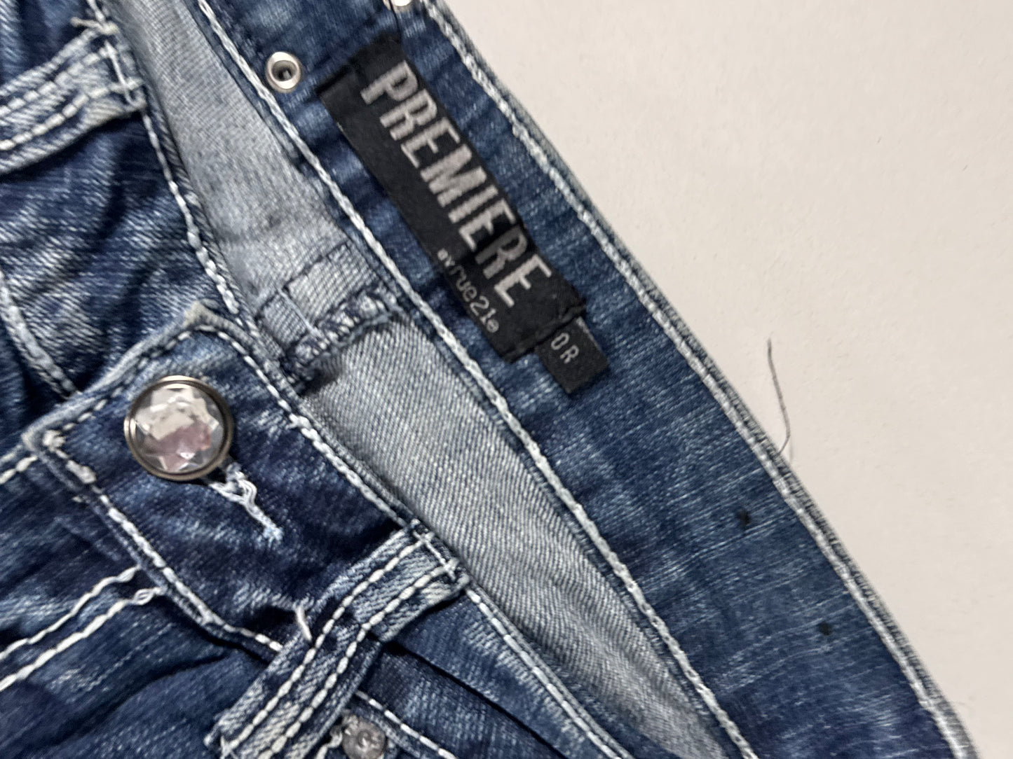 Lågmidjade jeans stl: XXS