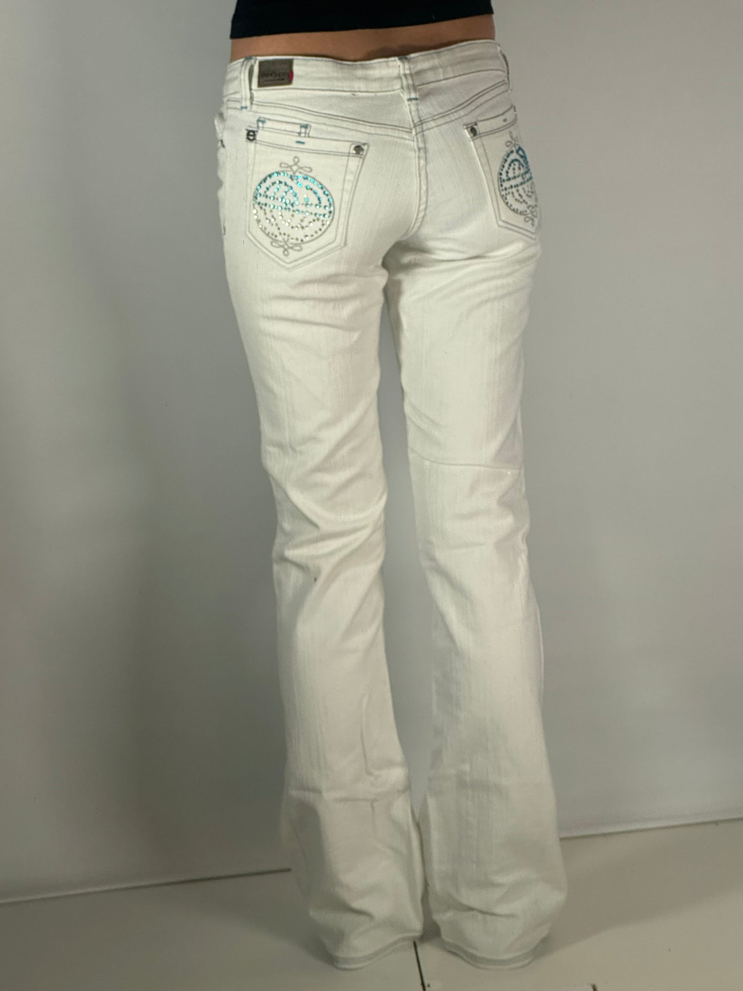 Lågmidjade jeans stl: S