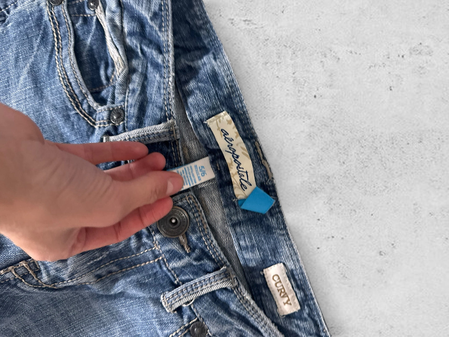 Low-rise jeans size: (copy 6)