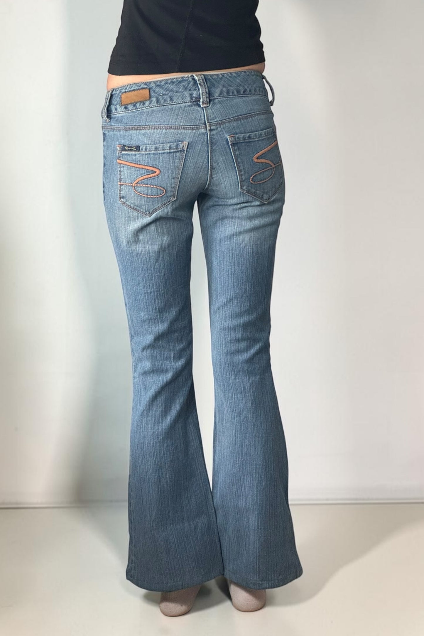 Lågmidjade jeans stl:
