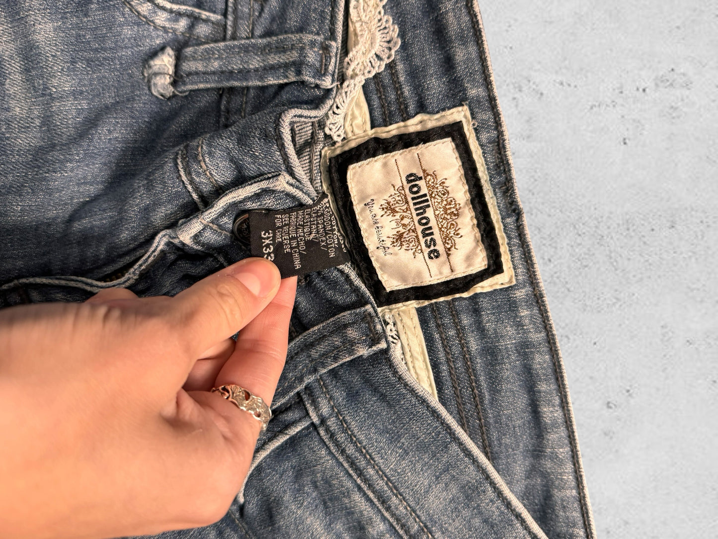 Lågmidjade jeans stl: (kopia 175)