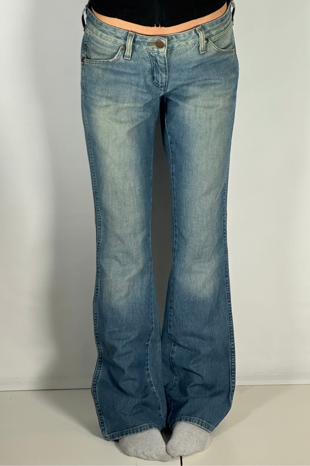 Lågmidjade jeans stl: M