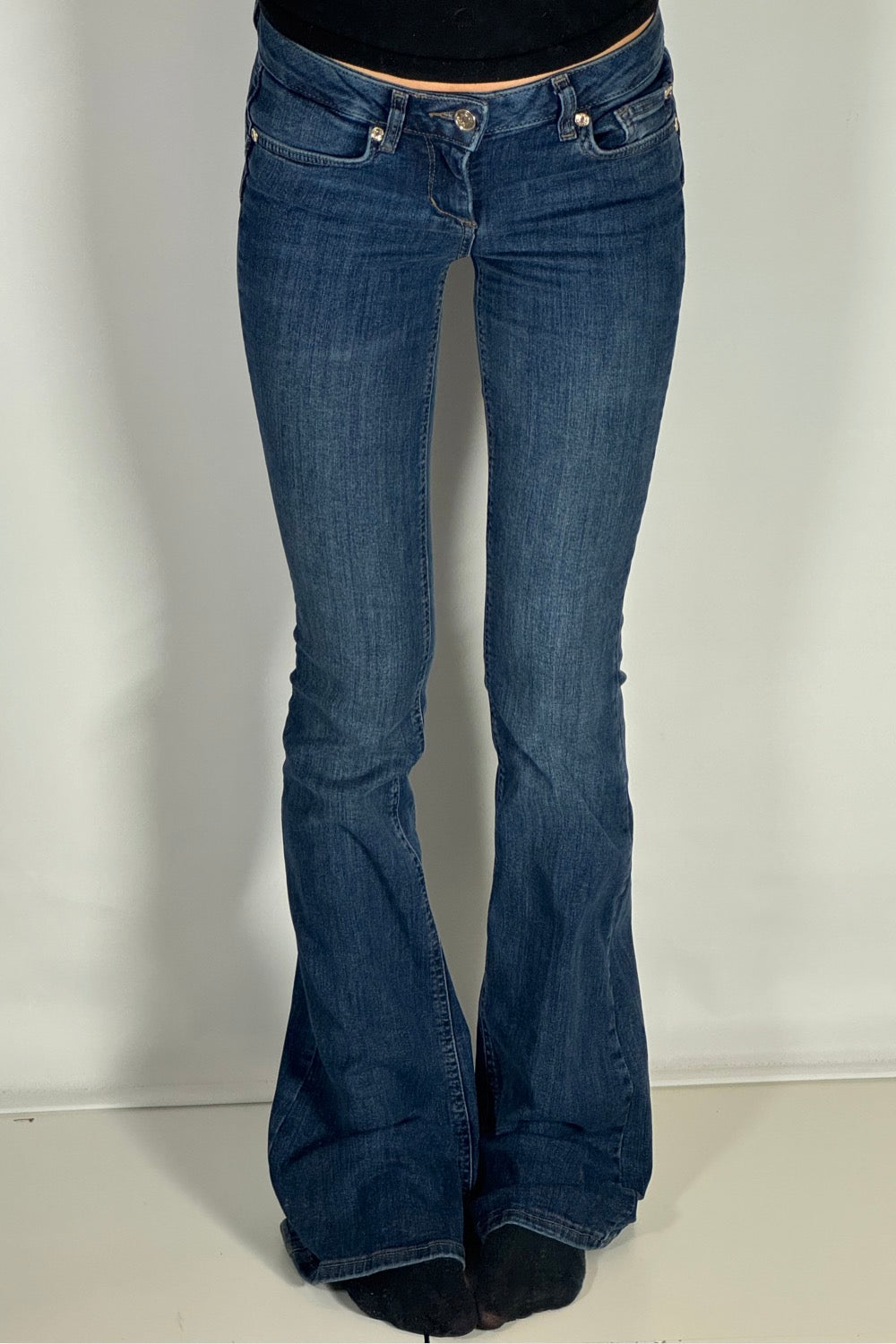 Lågmidjade jeans stl: XXS