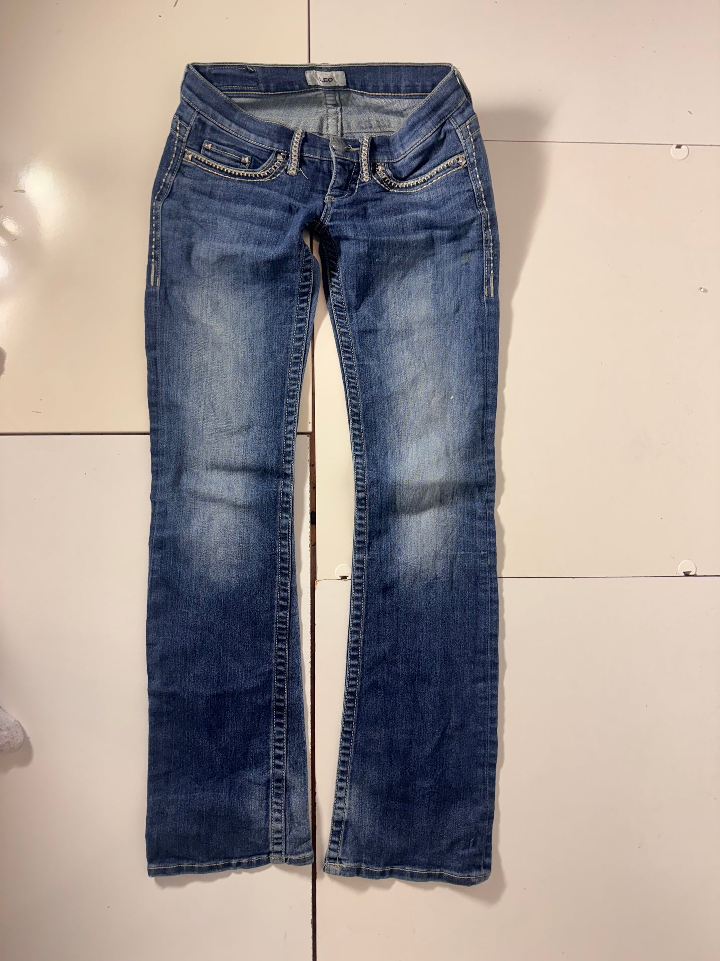 Lågmidjade jeans stl: XS