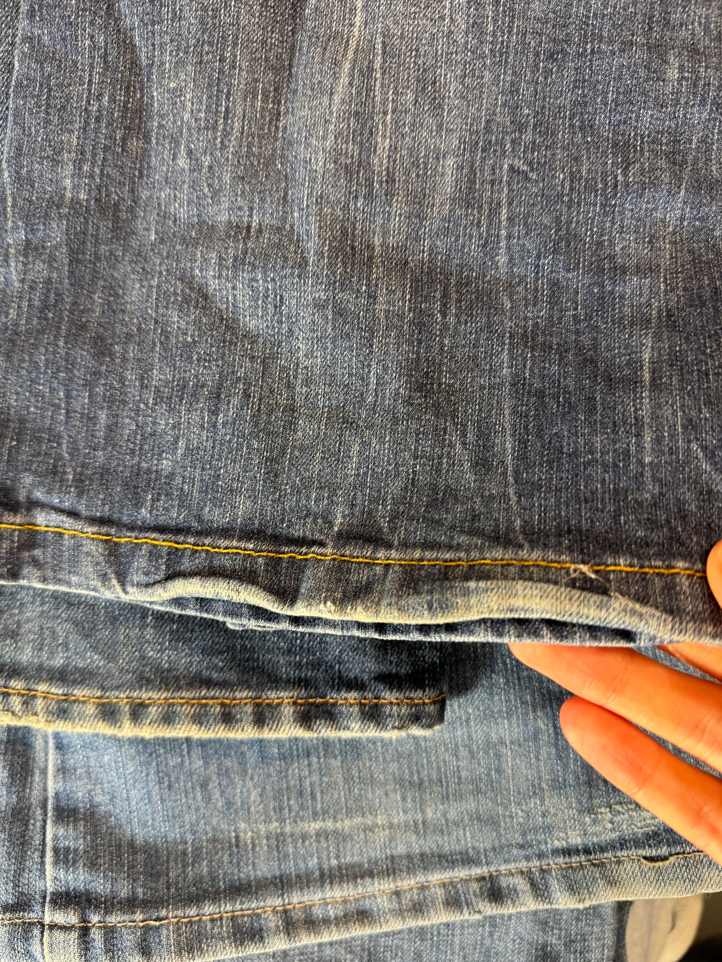 Lågmidjade jeans stl: S