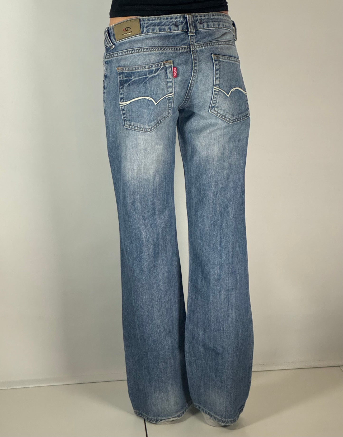 Lågmidjade jeans stl: S