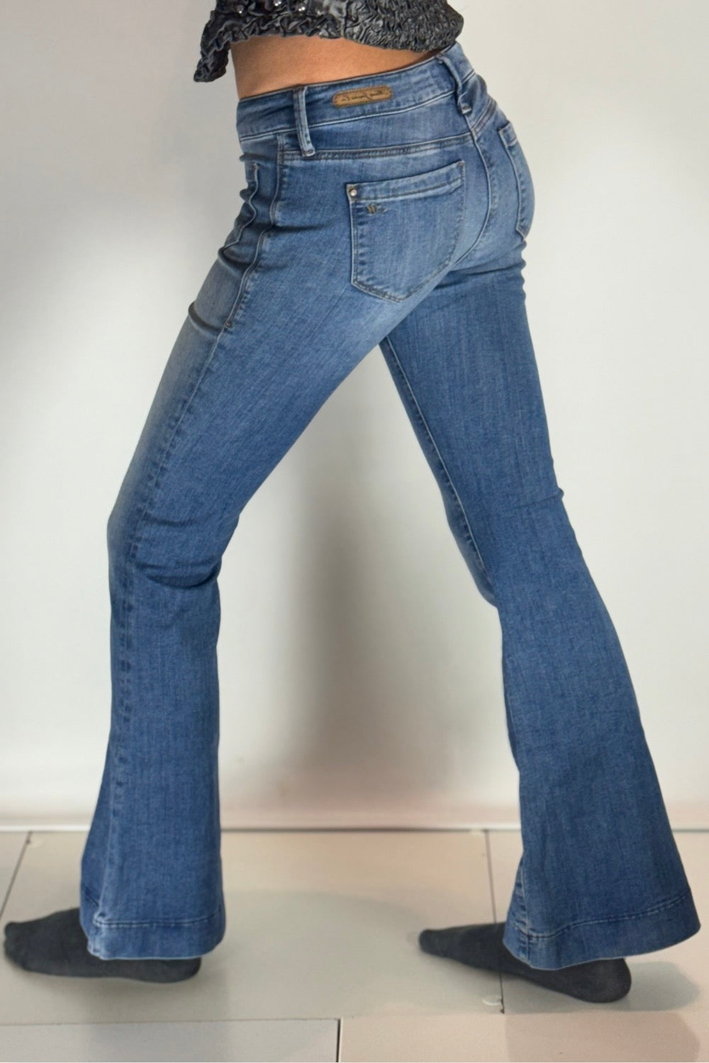 Lågmidjade jeans stl: XS
