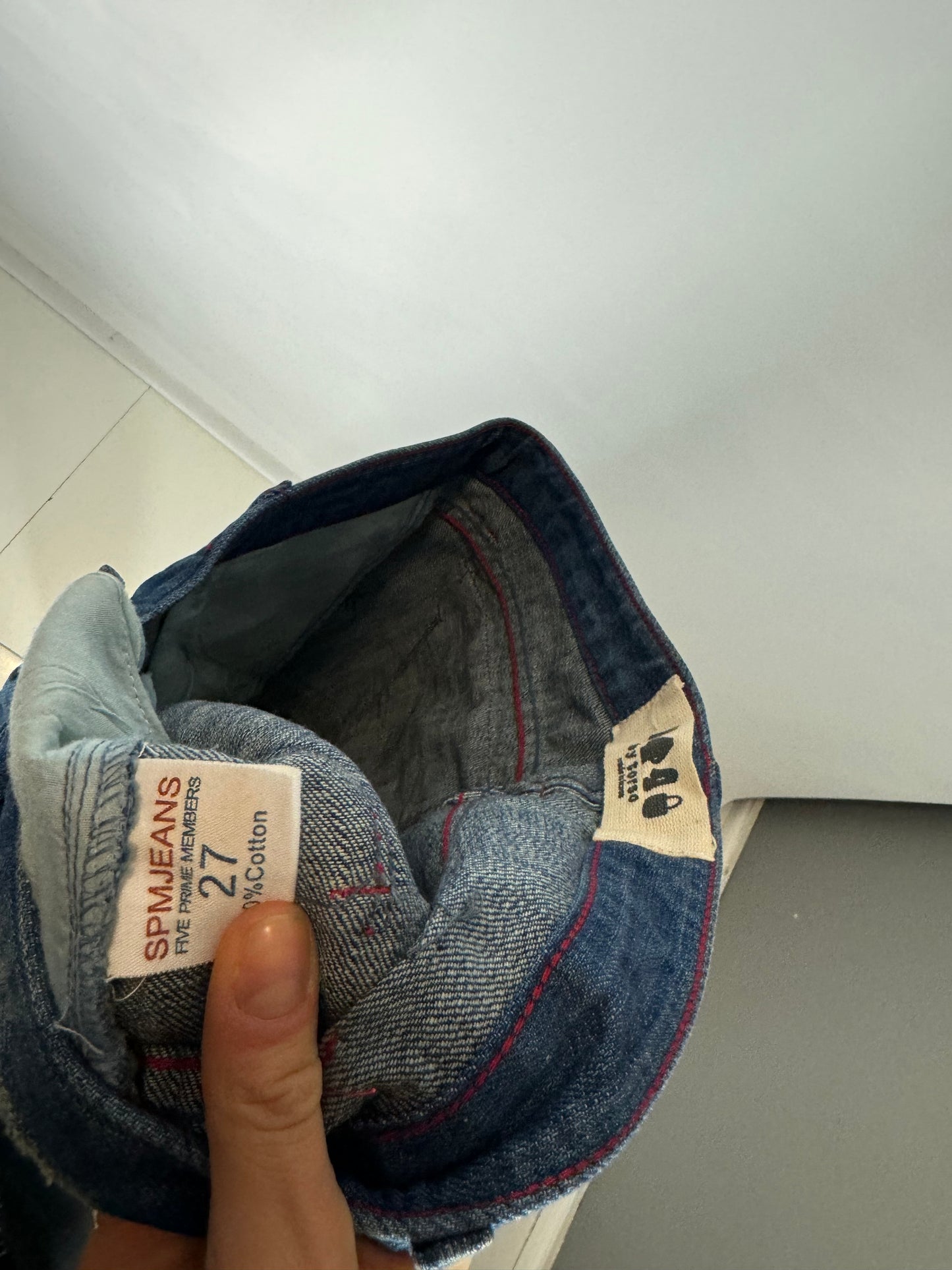 Lågmidjade jeans stl: S