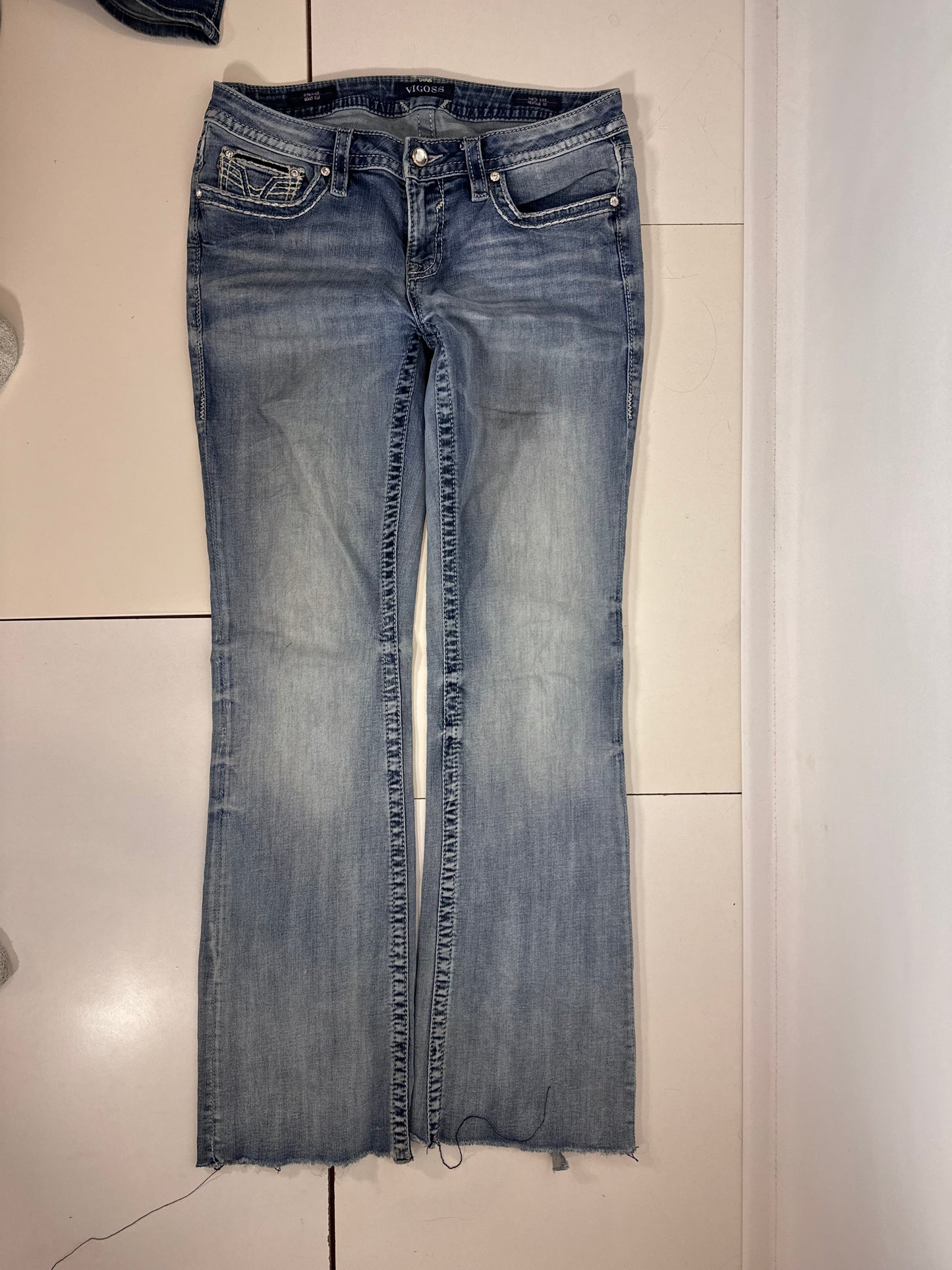 Lågmidjade jeans stl: S