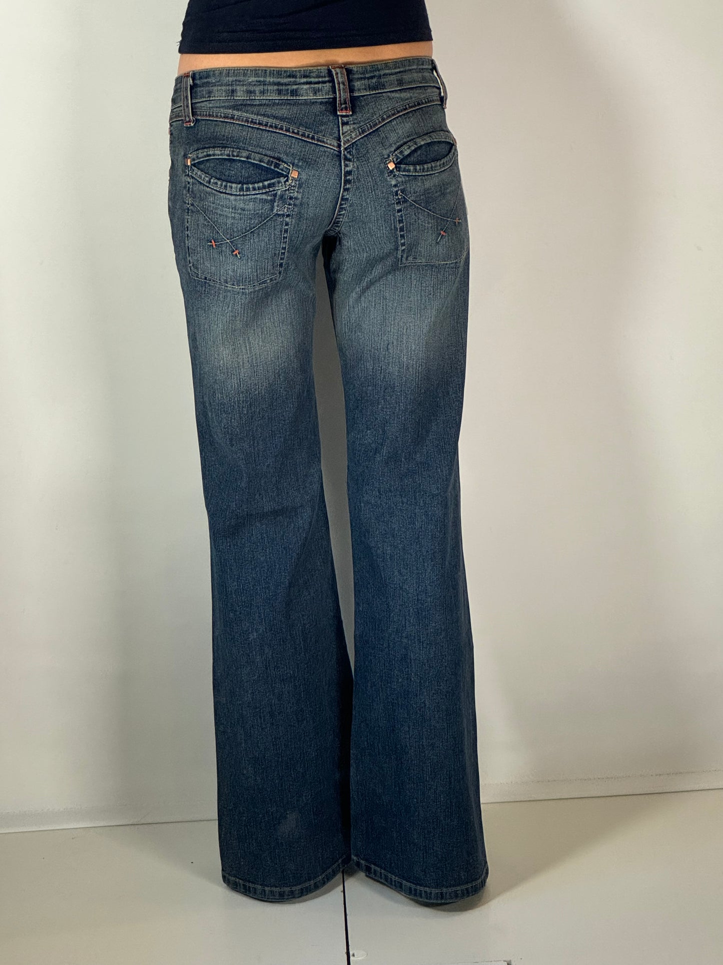 Lågmidjade jeans stl: XS