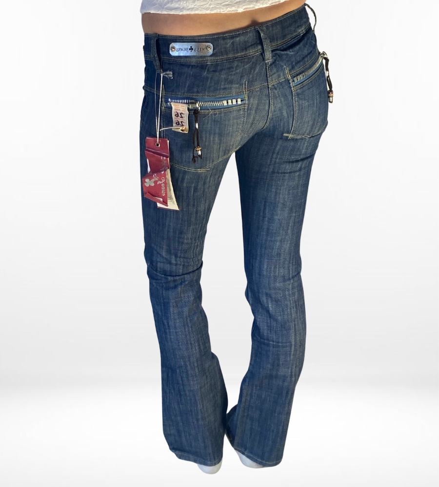 Lågmidjade jeans – XXS