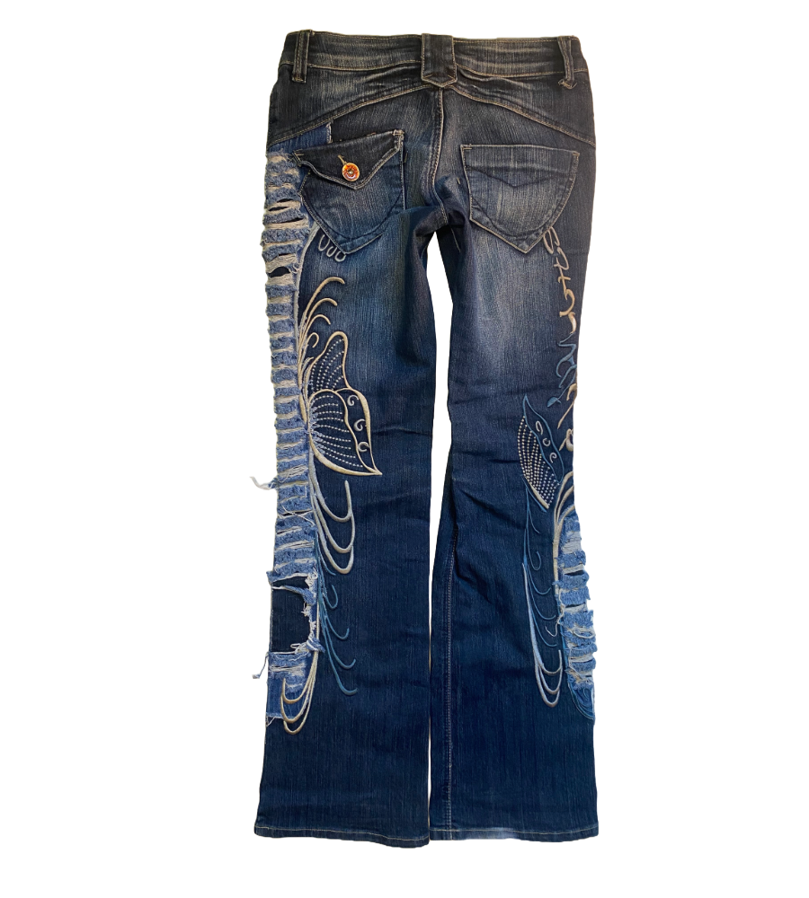 Lågmidjade jeans – stl: XS