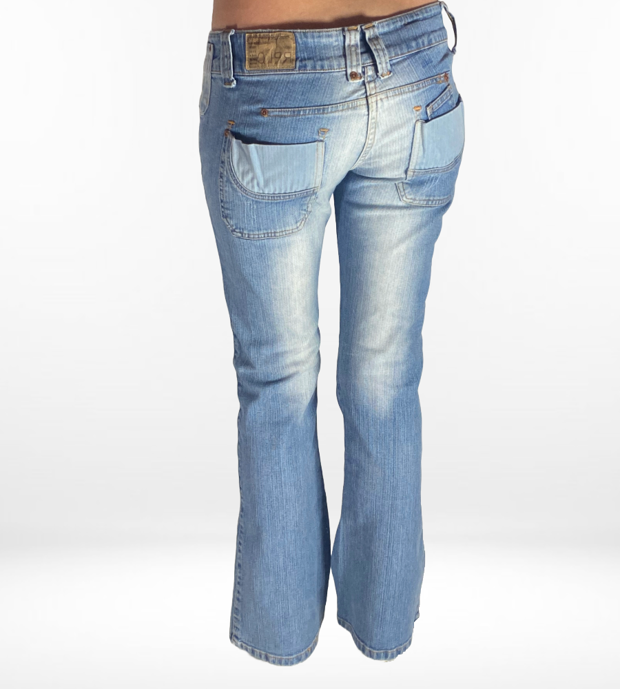Lågmidjade jeans – stl: S