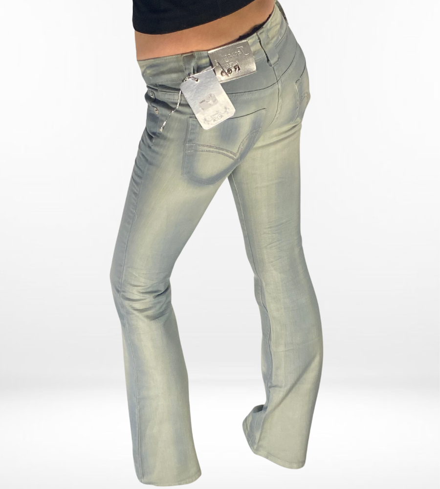 Lågmidjade jeans–stl: XXS