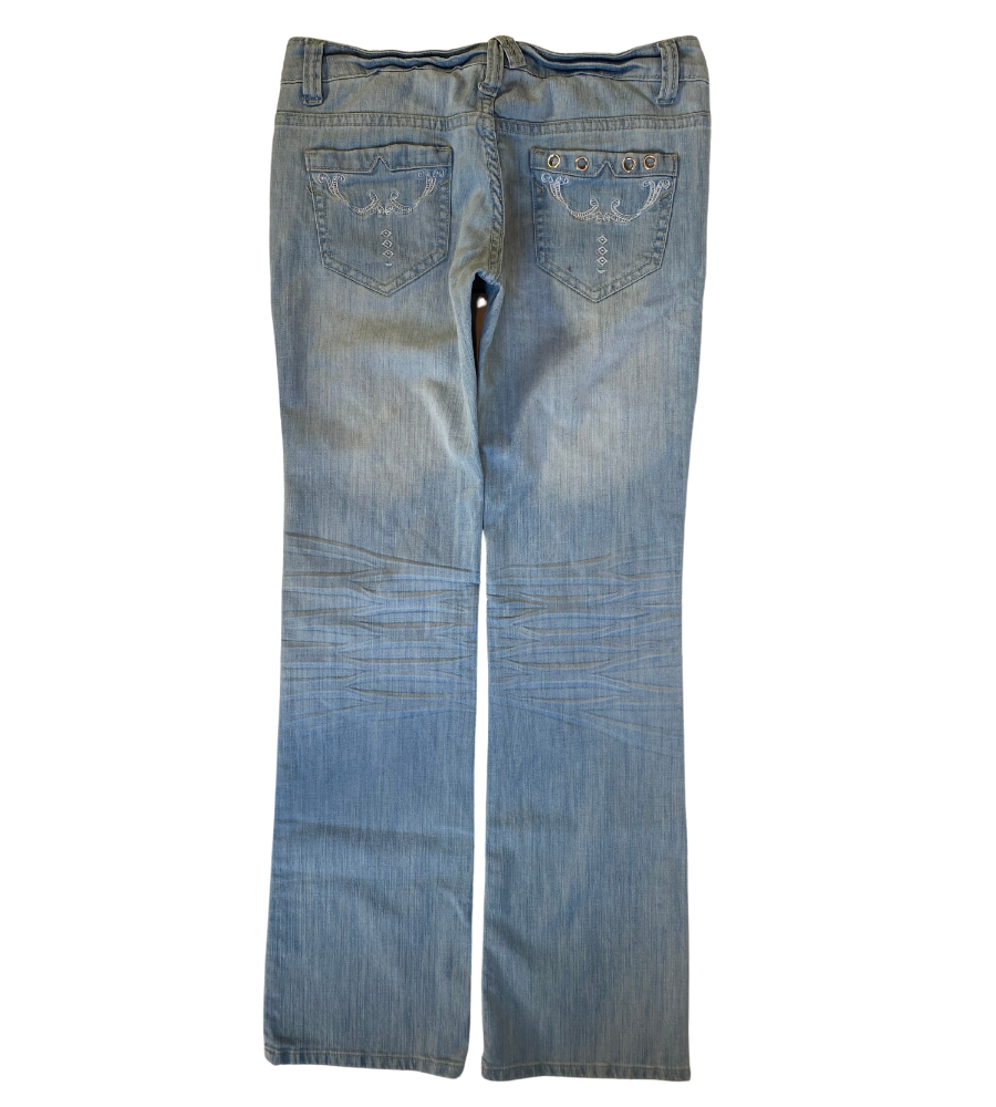 Lågmidjade jeans – S