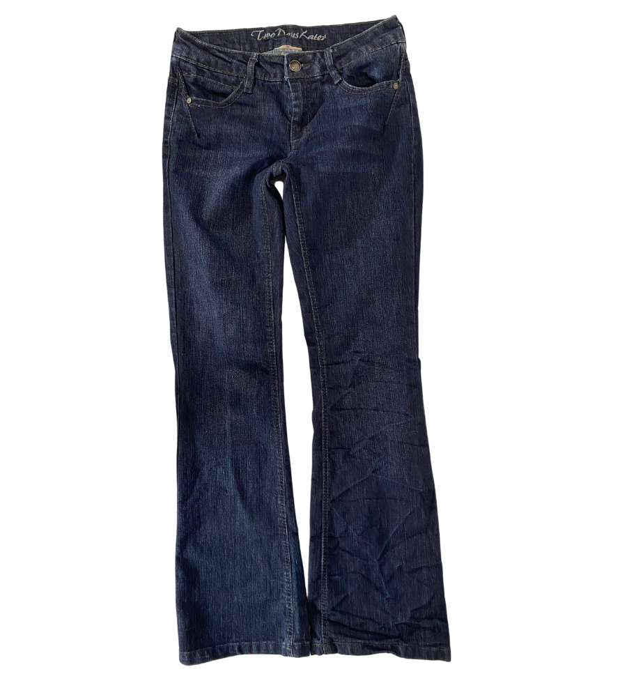 Utsvängda jeans – stl: S