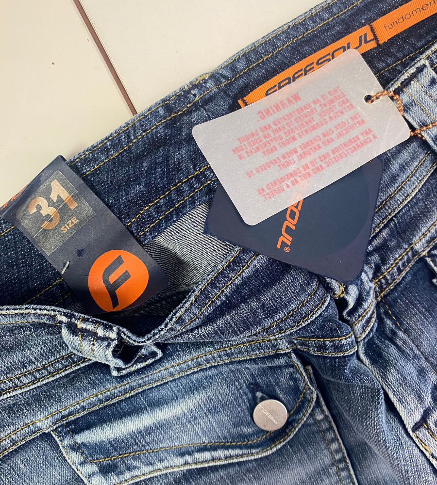 Lågmidjade jeans – stl: S
