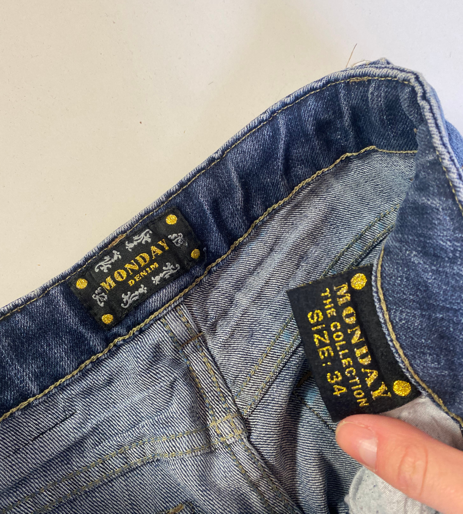 Lågmidjade jeans – stl: XS