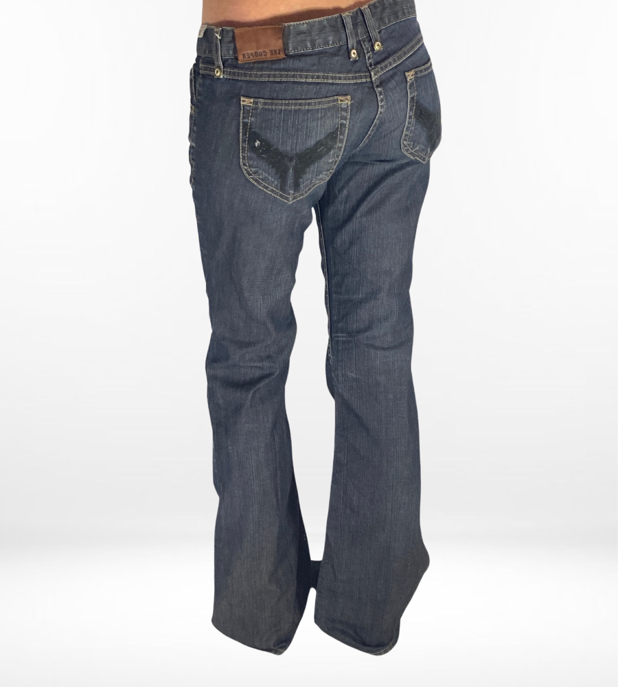 Lågmidjade jeans – stl: S