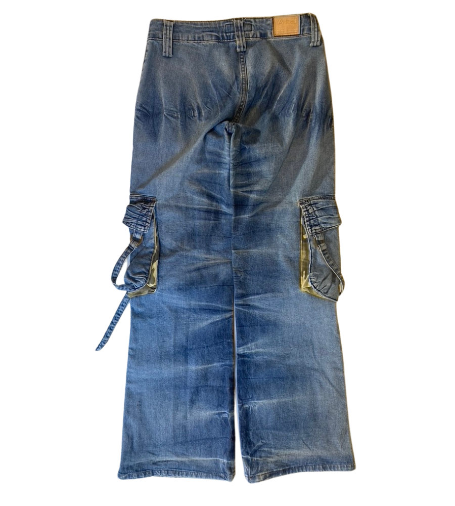 Cargo jeans–stl: S