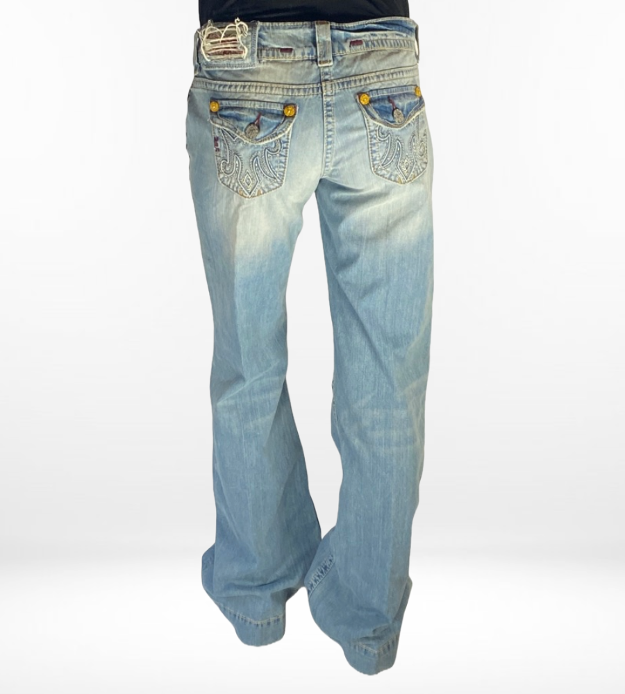 Lågmidjade jeans – stl: S