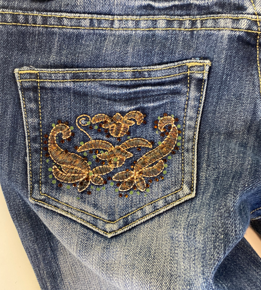 Lågmidjade jeans – stl: XS