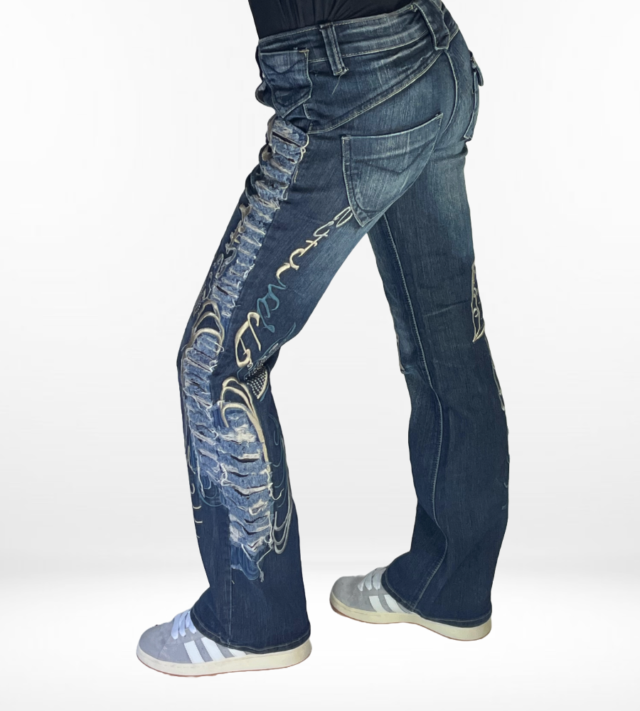 Lågmidjade jeans – stl: XS