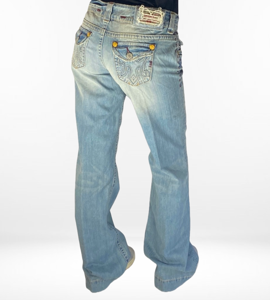 Lågmidjade jeans – stl: S