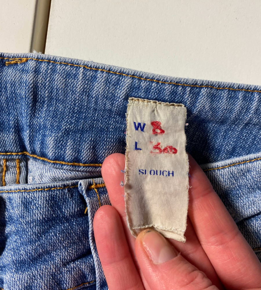 Lågmidjade jeans – stl: S
