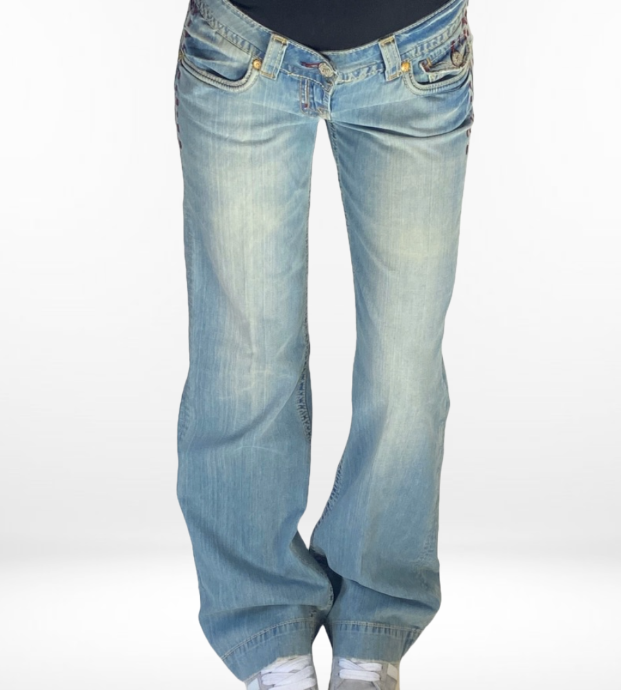 Lågmidjade jeans – stl: S