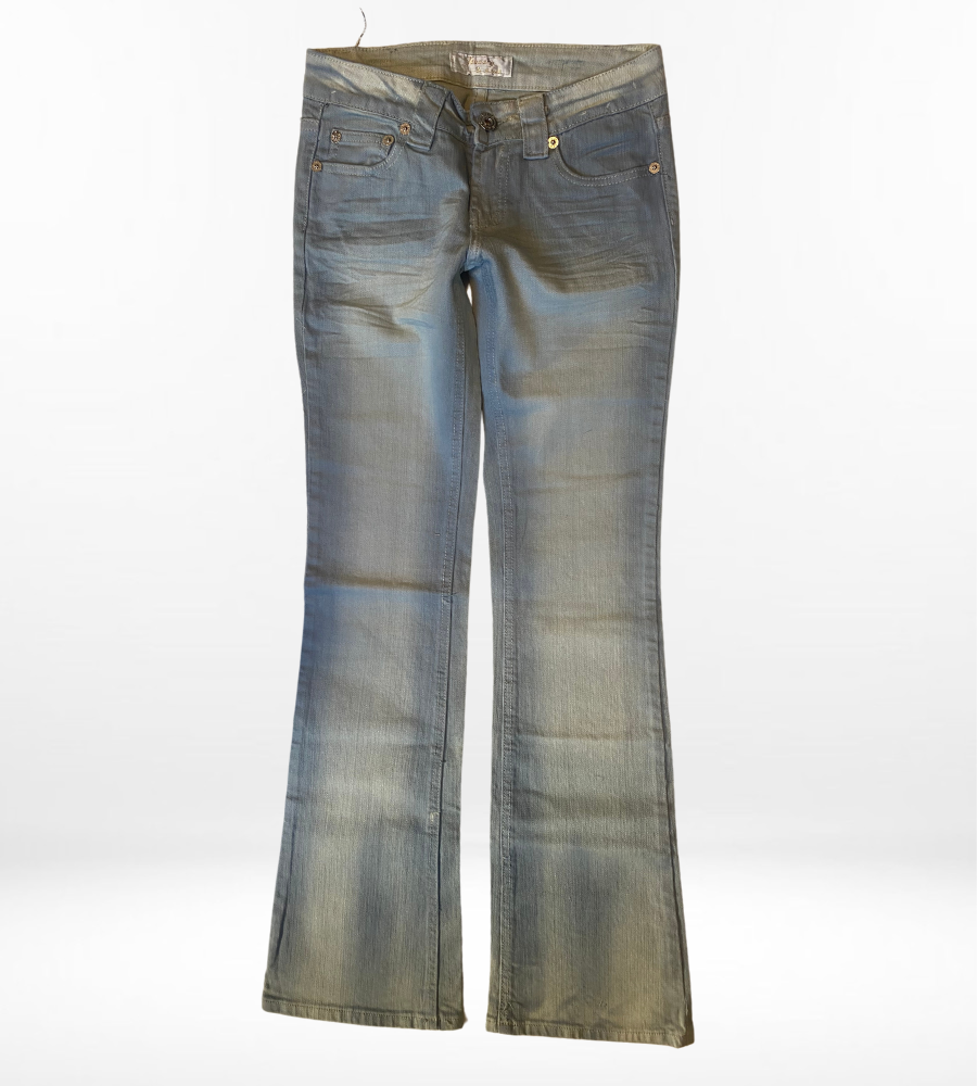 Lågmidjade jeans–stl: XXS
