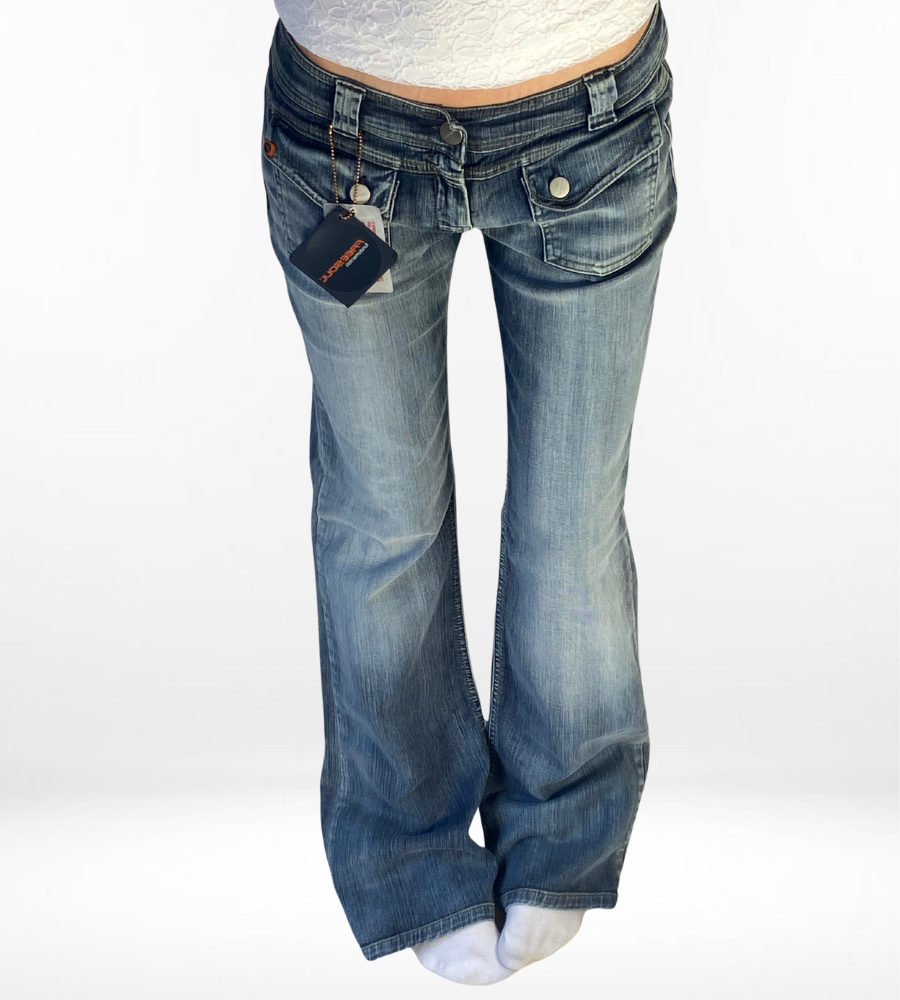 Lågmidjade jeans – stl: S