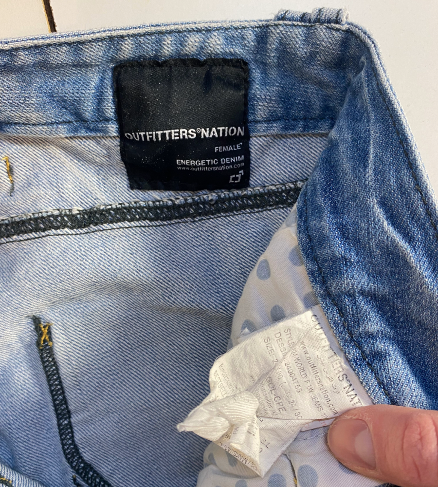 Lågmidjade jeans – stl: XXS