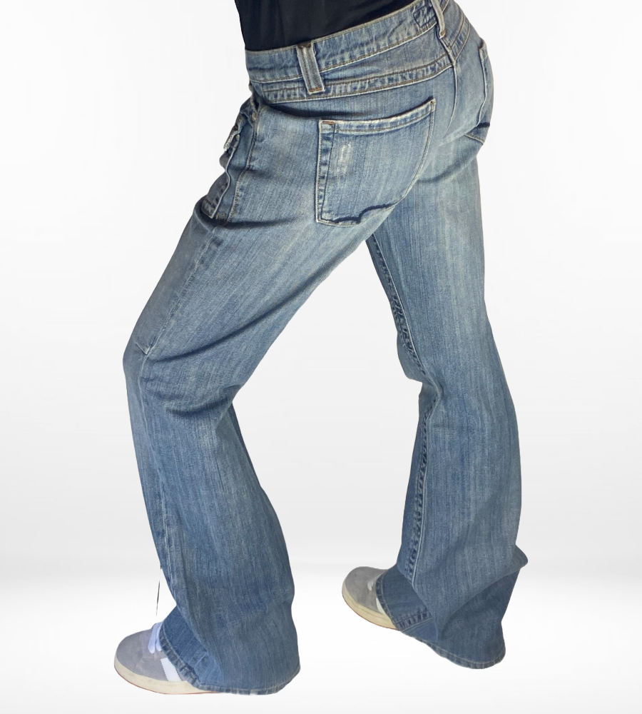 Lågmidjade jeans – stl: L