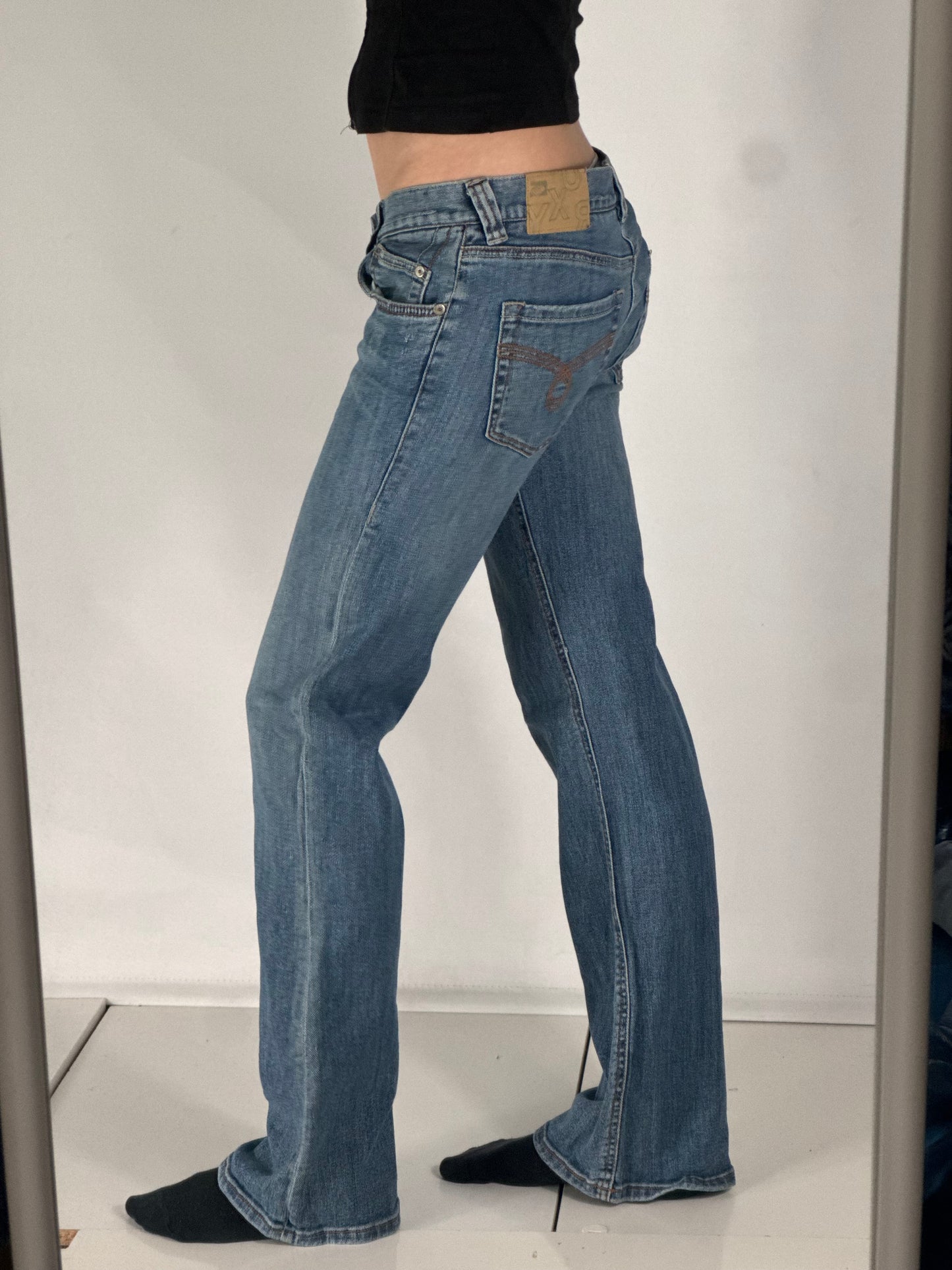 Lågmidjade jeans stl: S