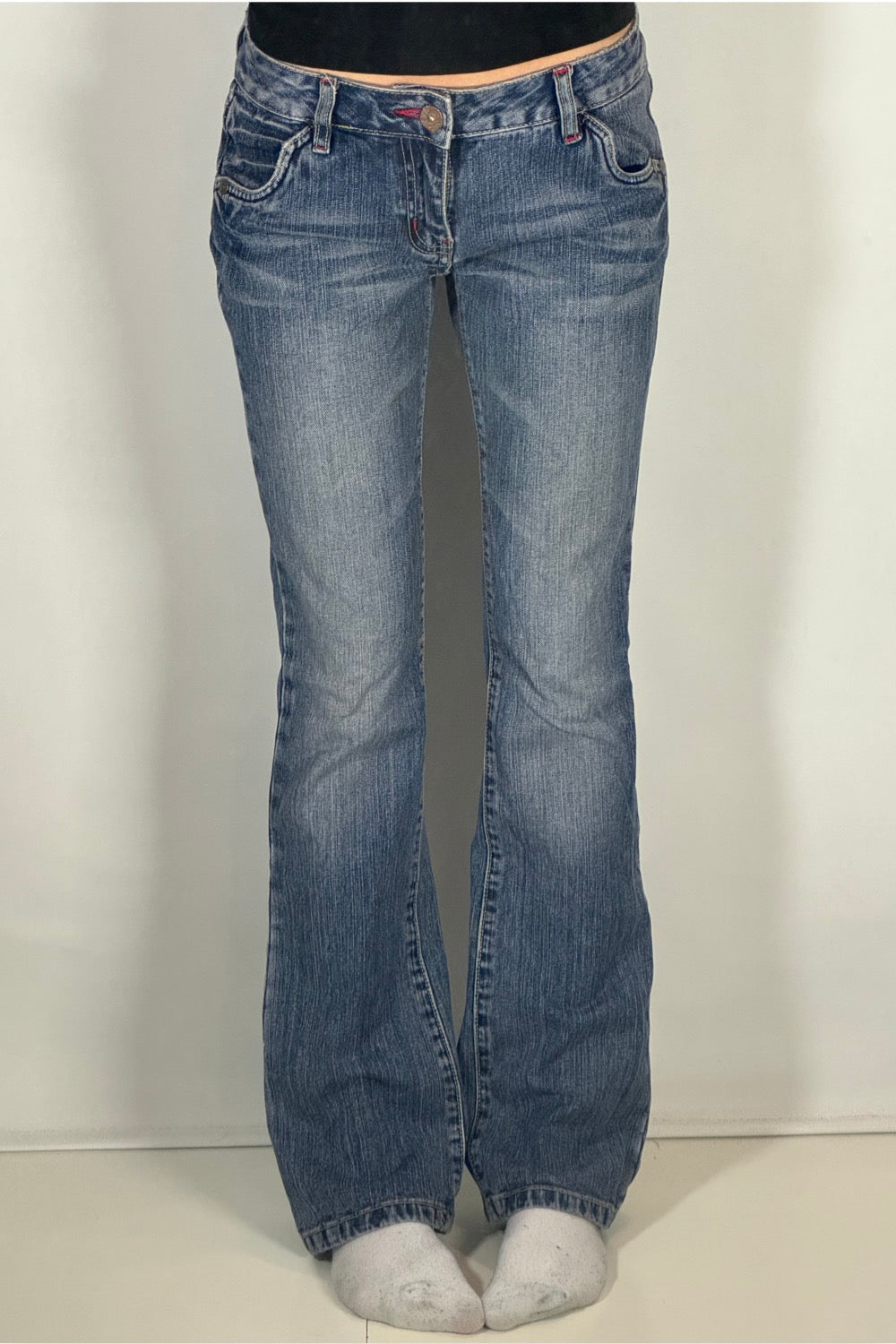 Lågmidjade jeans stl: S