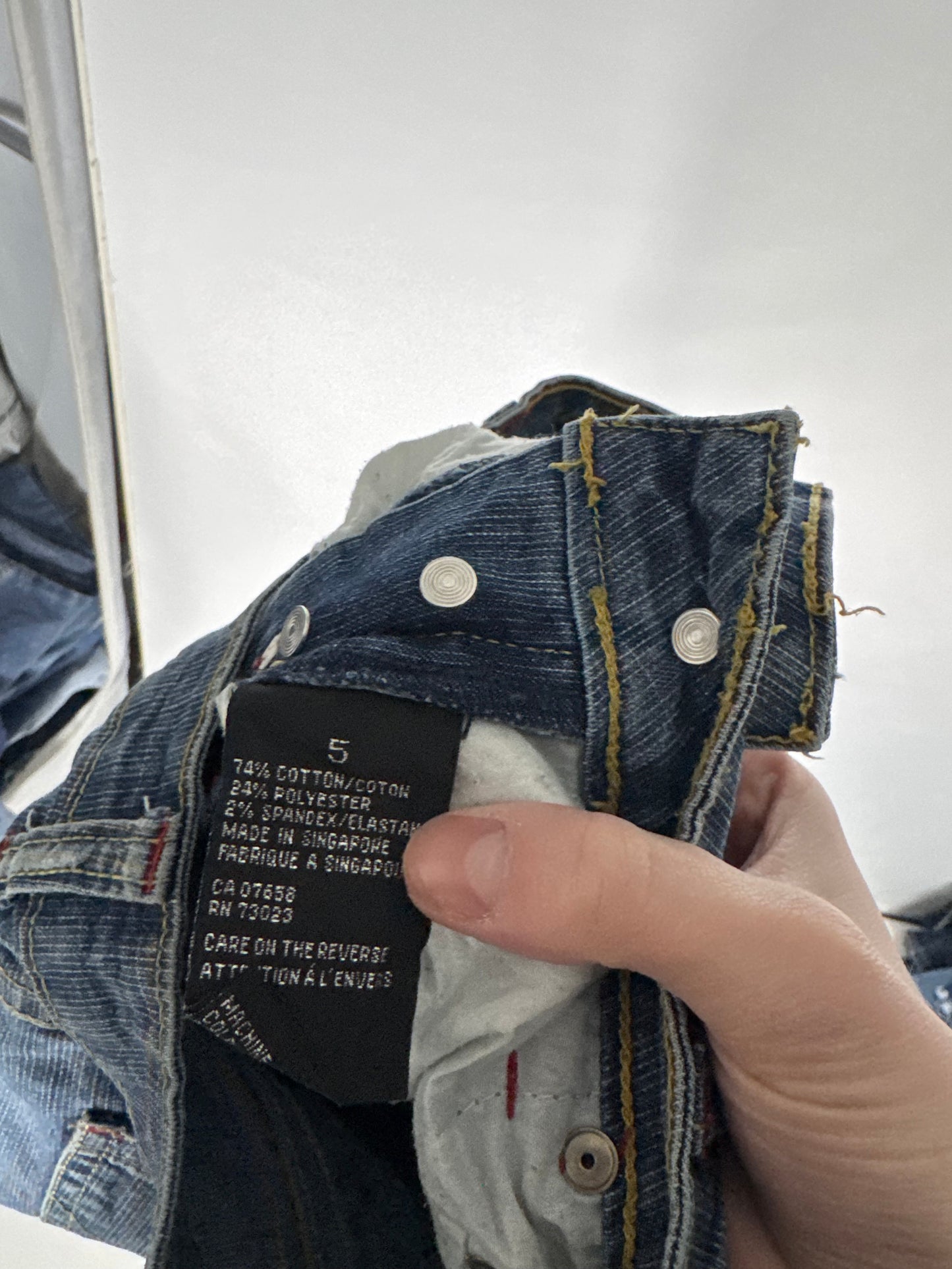 Lågmidjade jeans stl: XS