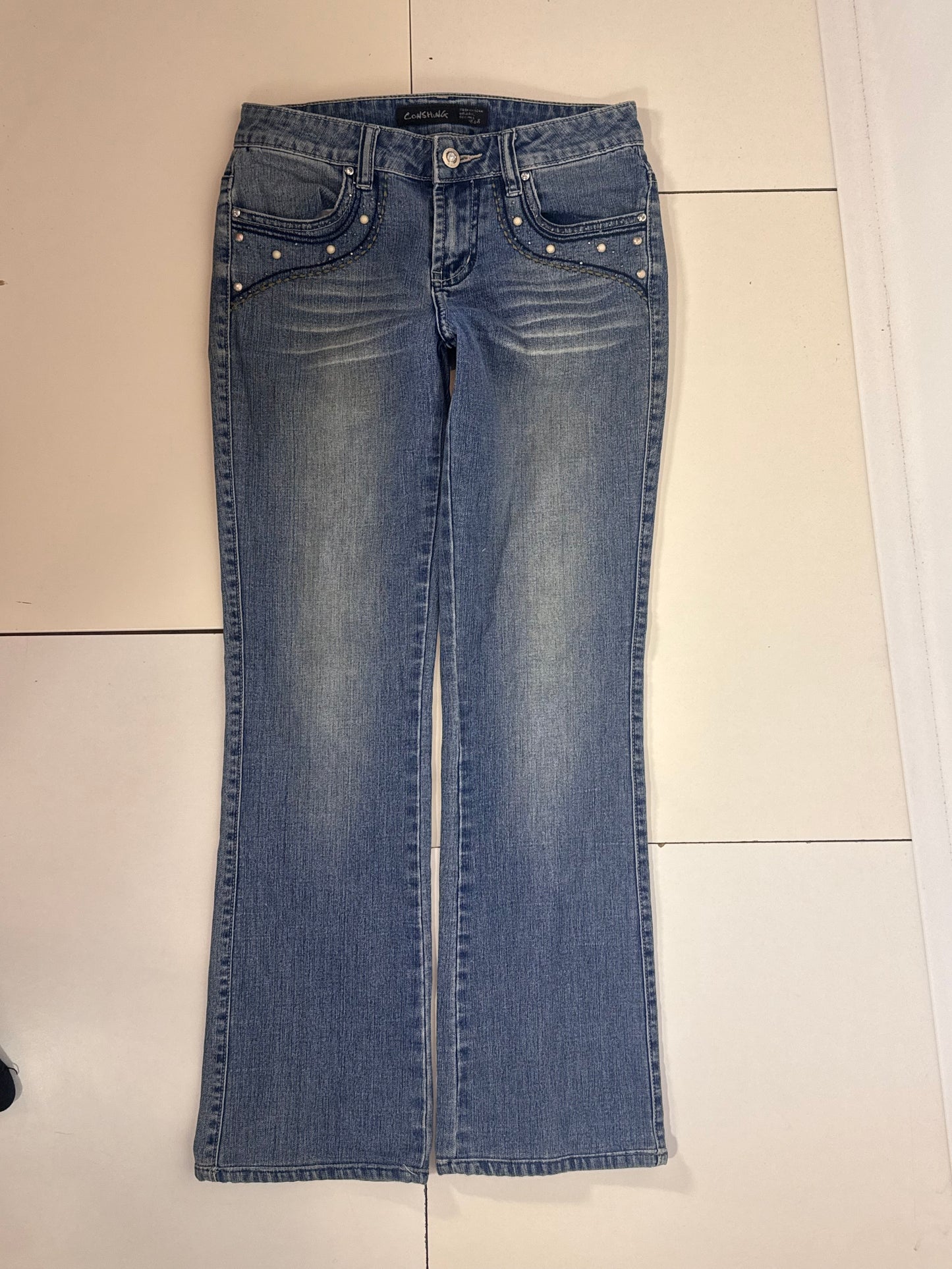 Lågmidjade jeans stl: XS