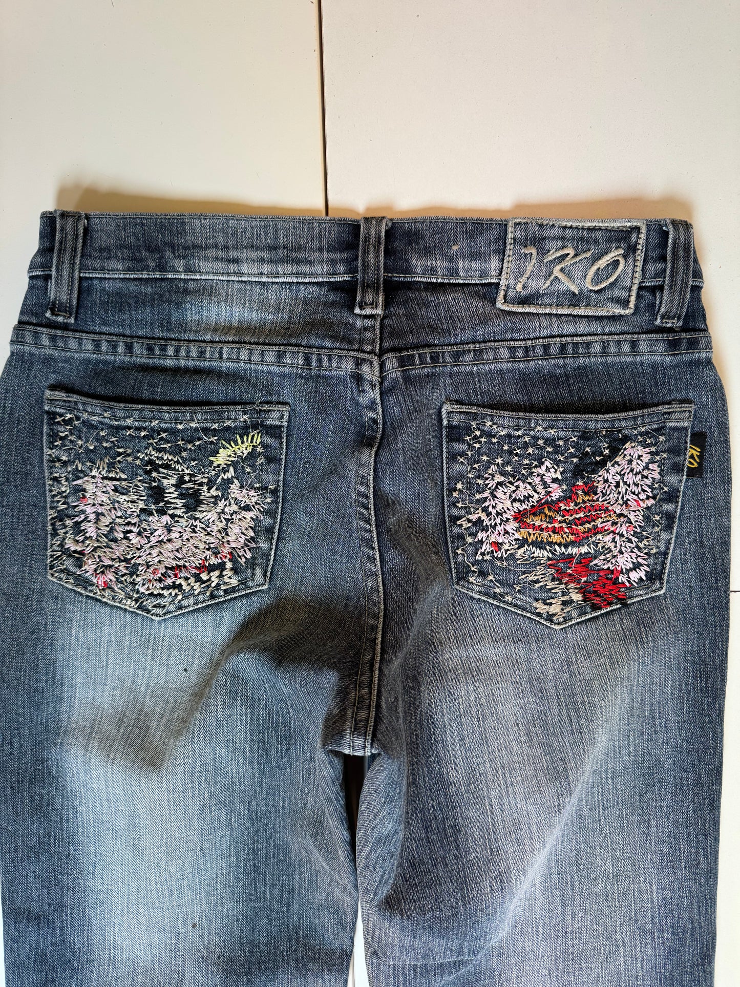 Lågmidjade jeans–stl: