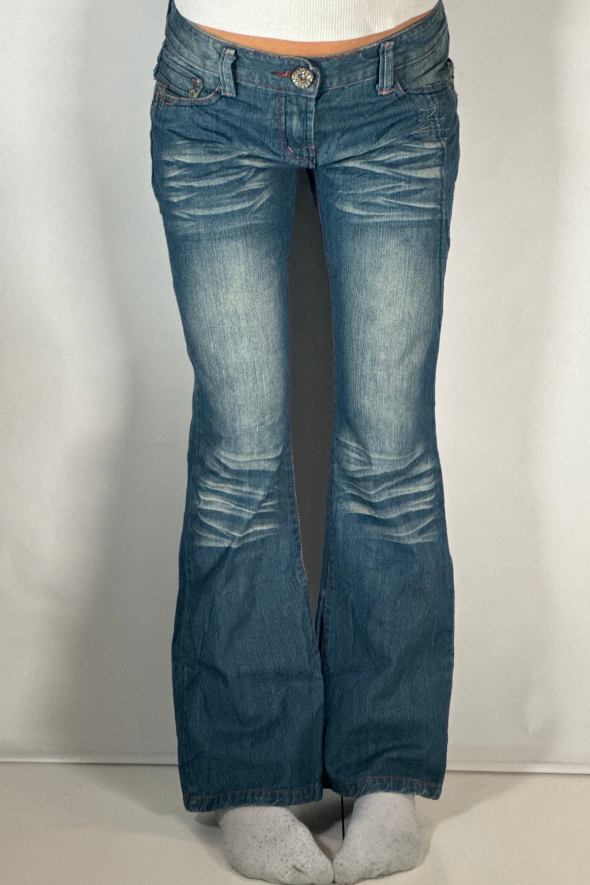Lågmidjade jeans stl: XS
