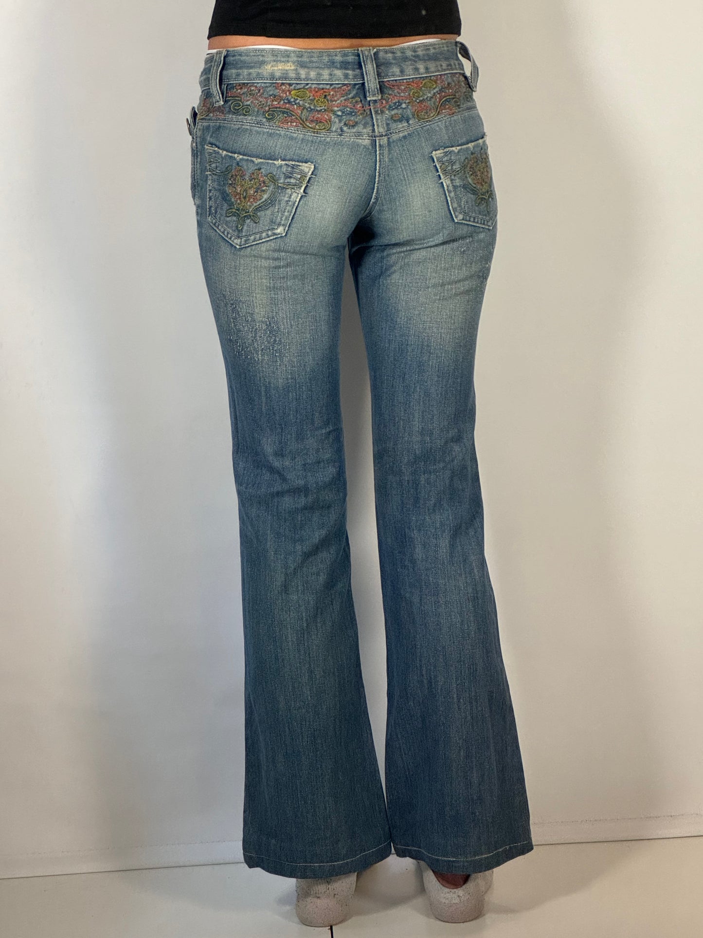Lågmidjade jeans stl: XS