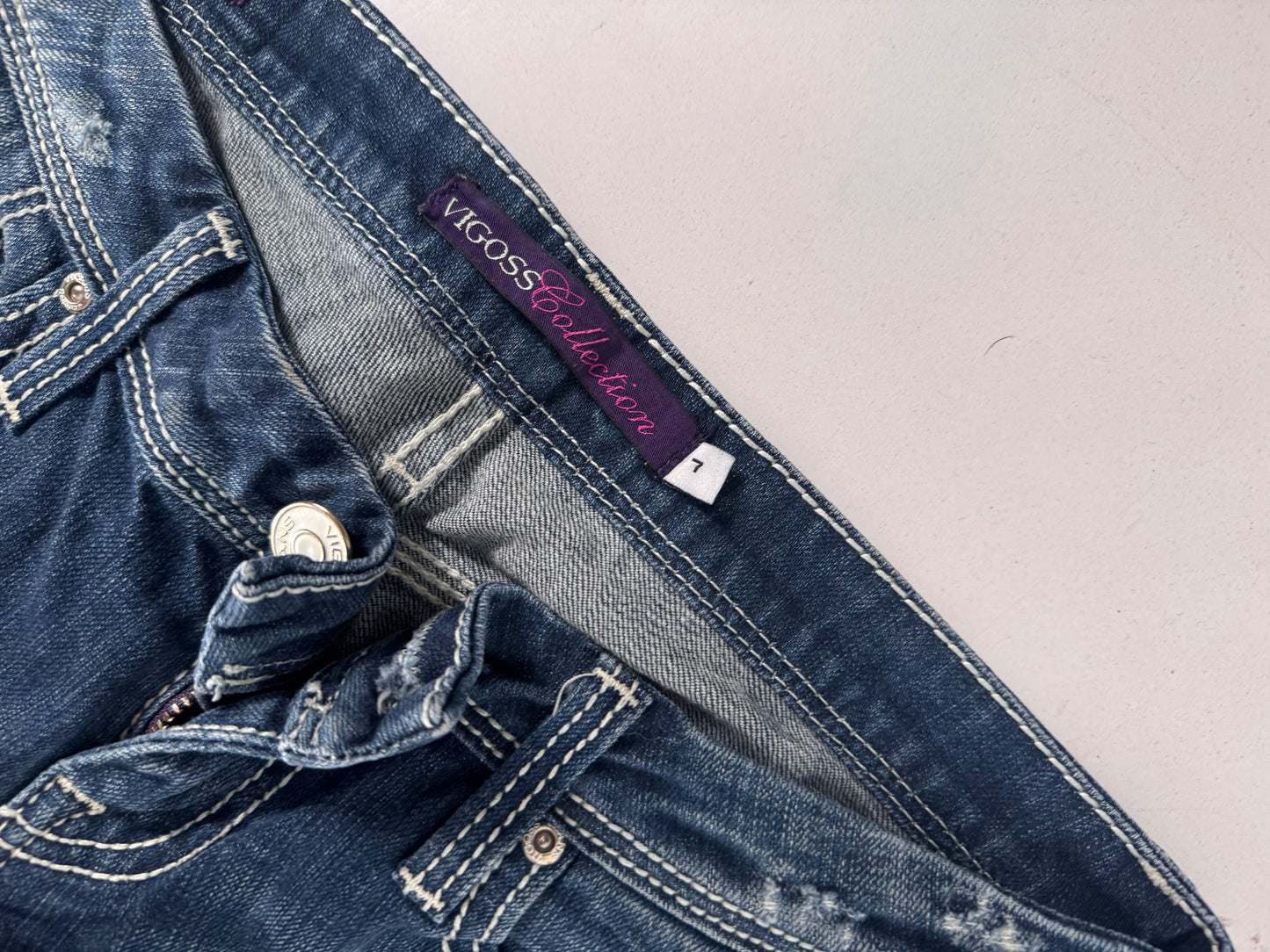 Lågmidjade jeans stl: M