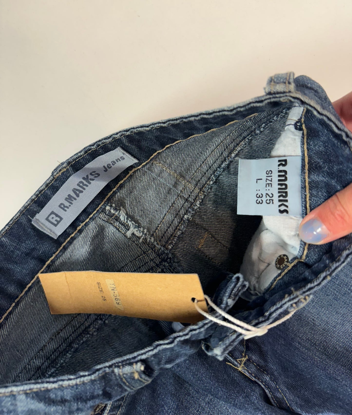 Lågmidjade jeans stl: XXXS
