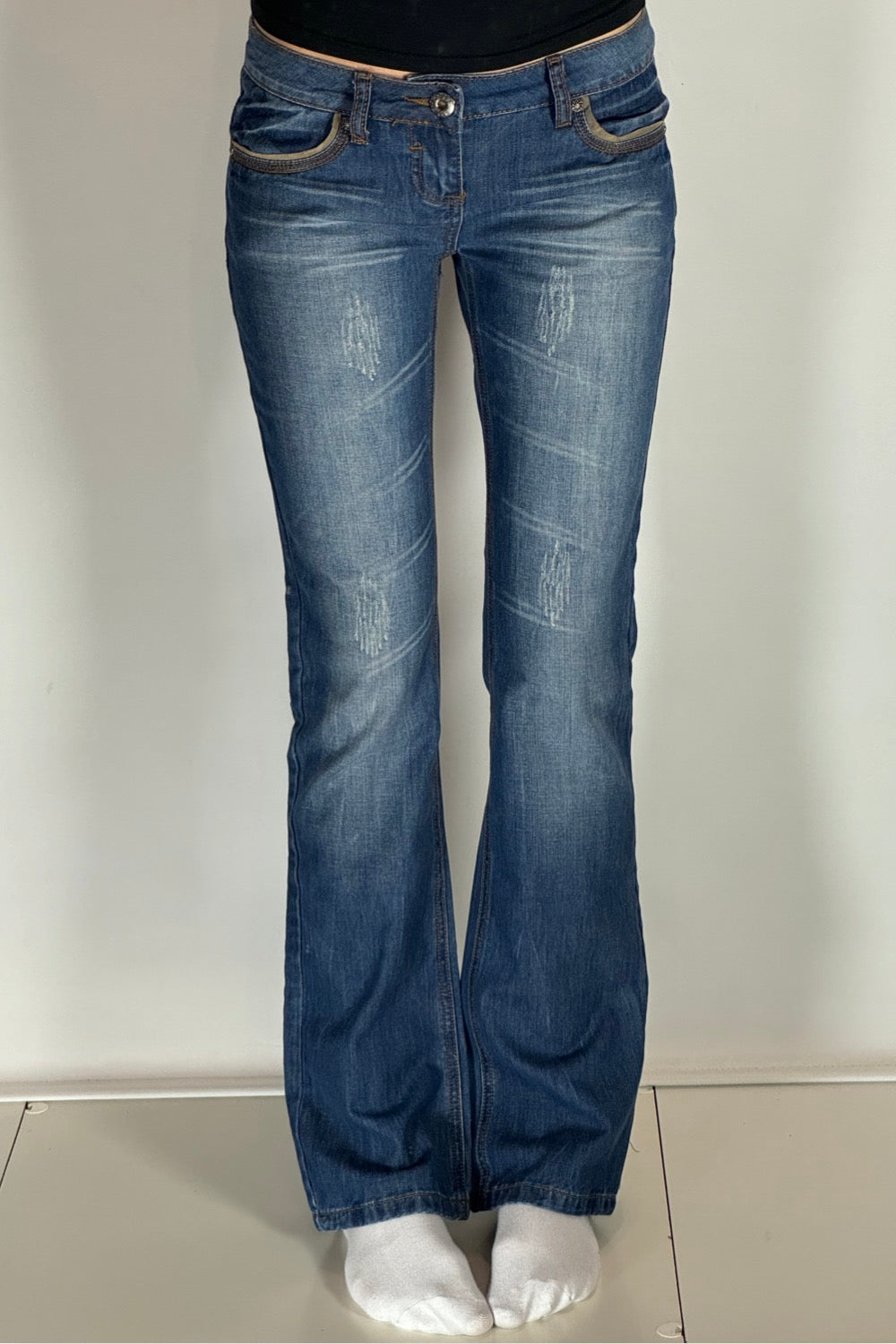 Lågmidjade jeans stl: XS