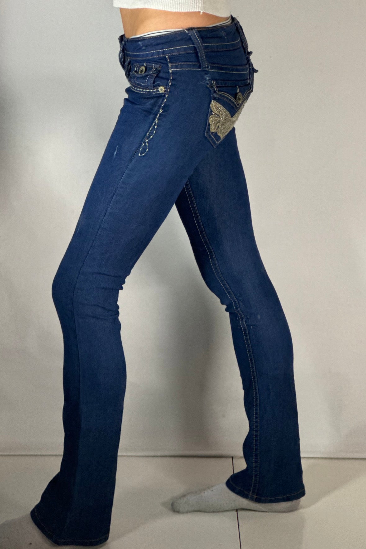 Lågmidjade jeans stl: XXS