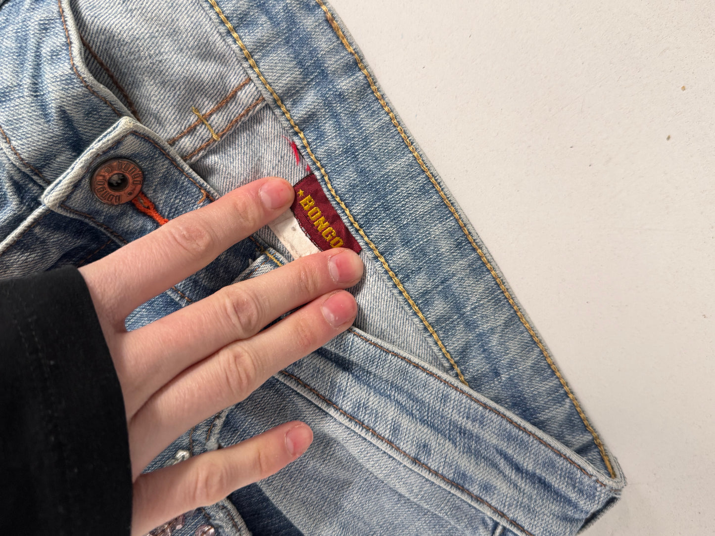 Lågmidjade jeans stl: S