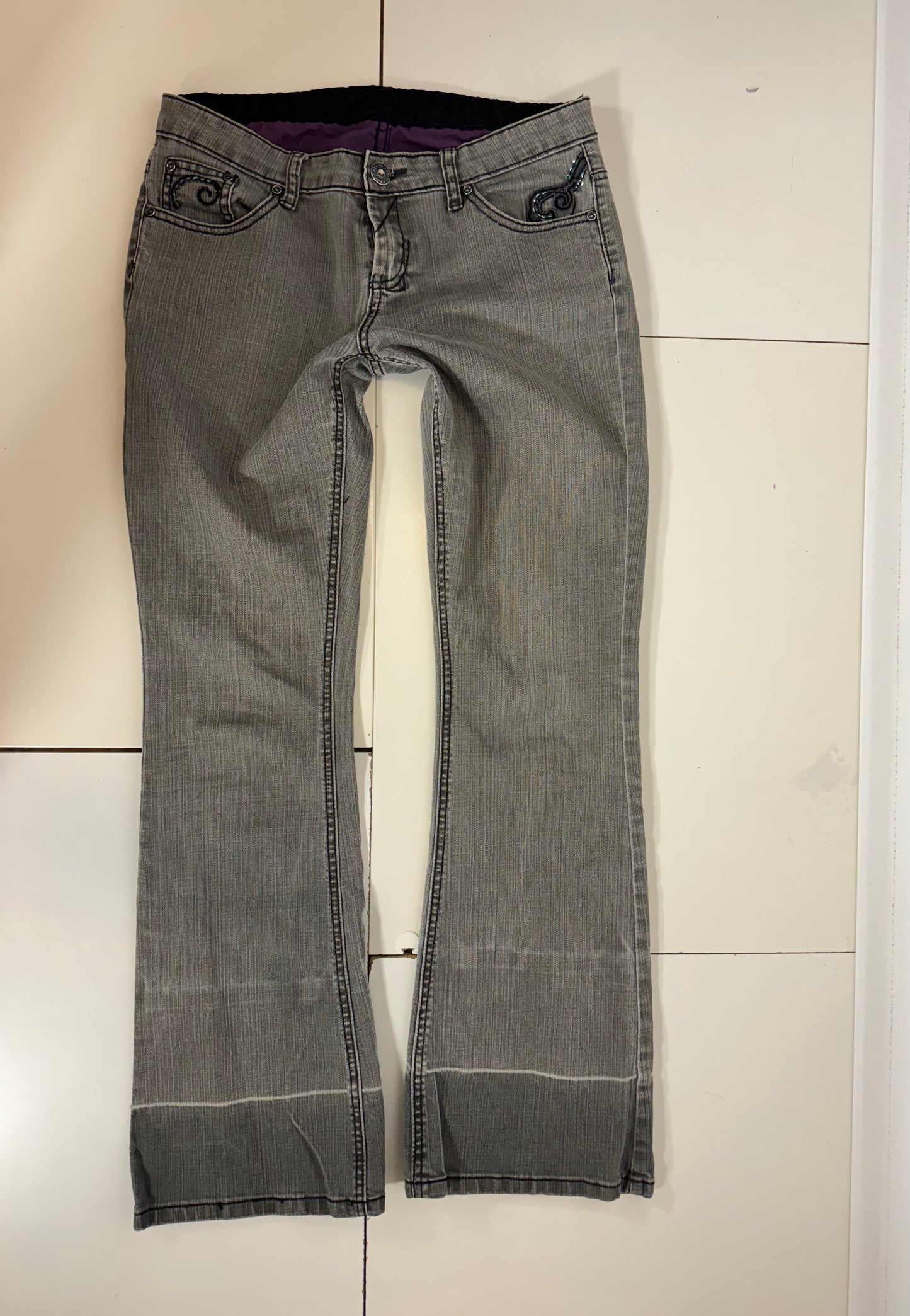 Lågmidjade jeans stl: M