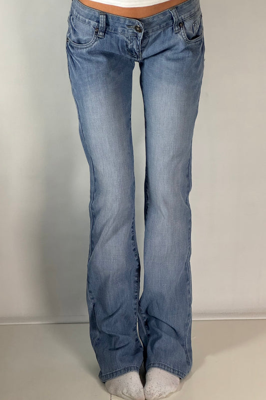 Lågmidjade jeans stl: S